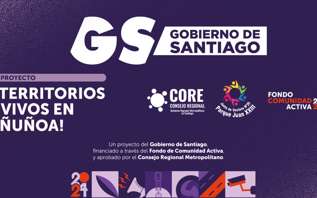 Ganamos Proyecto GORE Programa radial «¡Territorios vivos en Ñuñoa!»